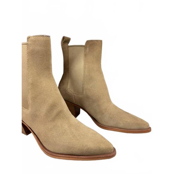 NEW DOLCE VITA women's shadie h2o suede boot in dark brown - Picture 4 of 6